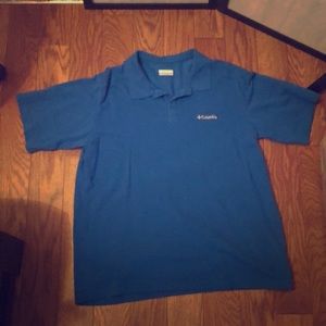 Blue Columbia Polo